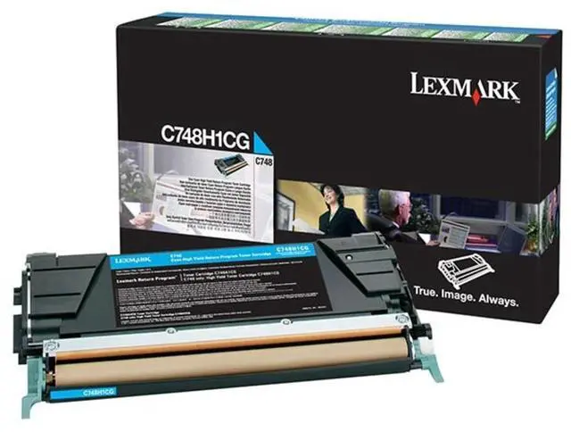 Alt view image 5 of 5 - Lexmark Toner Cartridge - Cyan