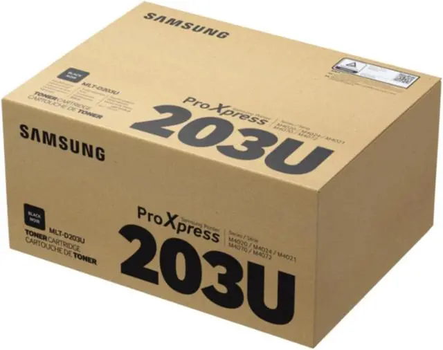 Alt view image 2 of 2 - Genuine Samsung MLT-D203U Black Toner Cartridge 15000 Page for M4020ND M4070FR