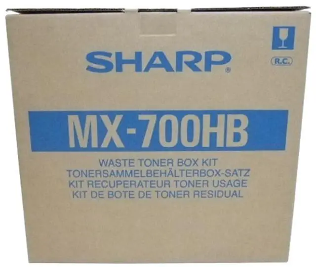 Alt view image 3 of 4 - Sharp MX700HB Waste Toner Unit