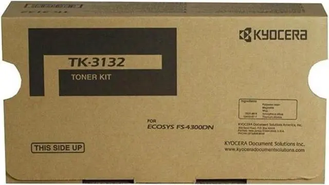 Alt view image 13 of 14 - Black Toner Cartridge for Kyocera TK-3132 ECOSYS M3560idn, FS-4300DN, Genuine Kyocera Brand