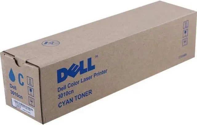 Alt view image 2 of 4 - DELL PRINTER ACCESSORIES TH204 CYAN TONER CARTRIDGE FOR 3010CN
