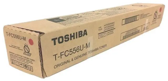 Alt view image 11 of 11 - Toshiba TFC556UM E-Studio5506Ac 6506Ac 7506Ac Magenta Toner Cartridge (39200 Yield)