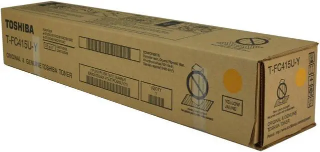 Alt view image 2 of 4 - Toshiba Original Toner Cartridge - Yellow - Laser - 33600 Pages - 1 Each