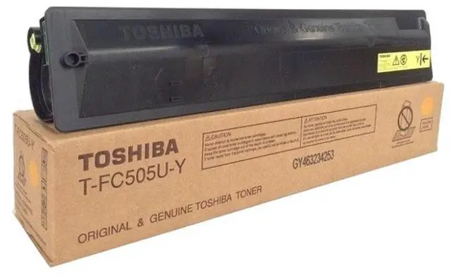 Alt view image 6 of 7 - Toshiba TFC505UY E-Studio2505Ac 3005Ac 3505Ac 4505Ac 5005Ac Yellow Toner Cartridge (33600 Yield)