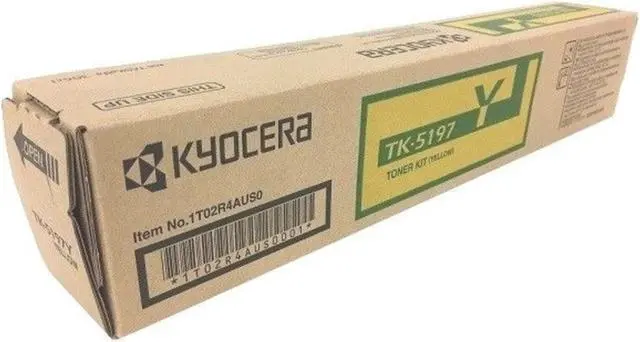 Alt view image 2 of 6 - Kyocera TK-5197Y Original Toner Cartridge - Yellow - Laser - 7000 Pages - 1 Each