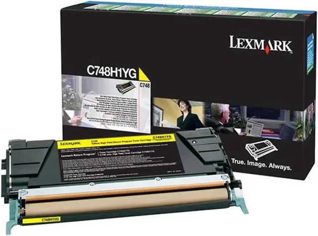 Alt view image 5 of 5 - Lexmark Toner Cartridge - Yellow (1)