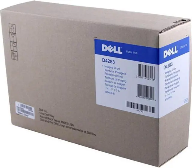 Alt view image 4 of 4 - Dell D4283 Black Imaging Drum Kit 1700n/1710n Laser Printer