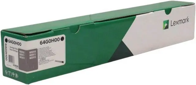 Alt view image 13 of 13 - Lexmark High Yield Toner Cartridge (32 500 Yield) 64G0H00