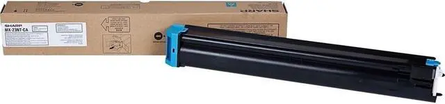 Alt view image 3 of 3 - Cyan Toner Cartridge for Sharp MX-23NT-CA MX-2310U, MX-2616N, MX-3111U, MX-3116N, Genuine Sharp Brand