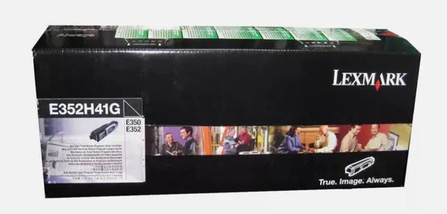 Alt view image 8 of 8 - Lexmark E352H41G High Yield Return Program Toner Cartridge - Black