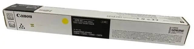 Main image of GPR-61 TONER YELLOW