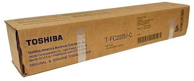 Main image of Toshiba T-FC220U-C Cyan Toner Cartridge