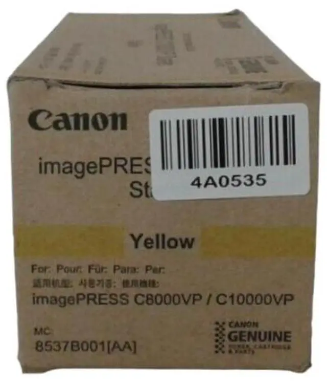 Main image of Canon 8537B001 Yellow Starter Toner