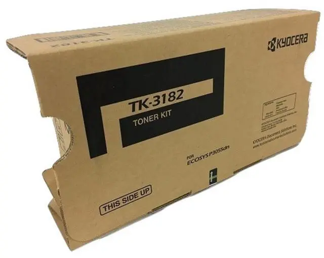 Alt view image 6 of 13 - Kyocera TK-3182, TK3182 Black Toner Cartridge 1T02T70US0