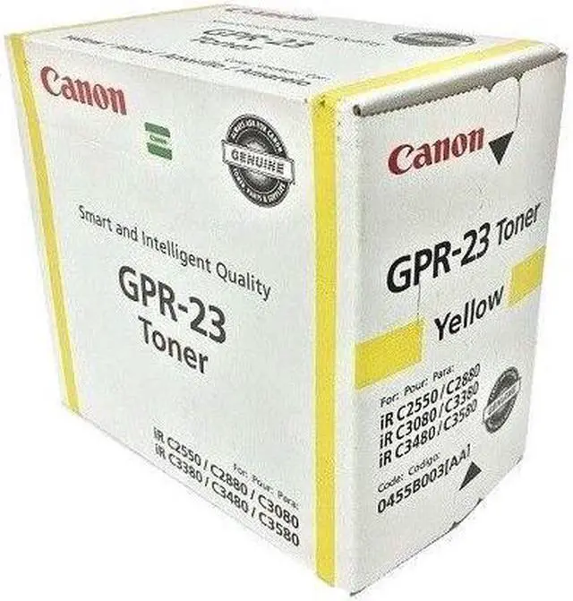 Alt view image 2 of 3 - Canon GPR-23 Yellow Toner