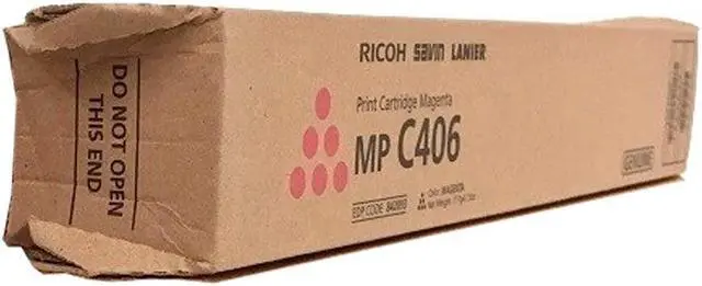 Alt view image 4 of 10 - RICOH MAGENTA TONER FOR USE IN MPC306 MPC307 MPC406 MPC407 ESTIMATED YIELD 6,000