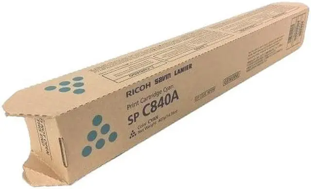 Alt view image 8 of 15 - PRINT CARTRIDGE CYAN SP C840A