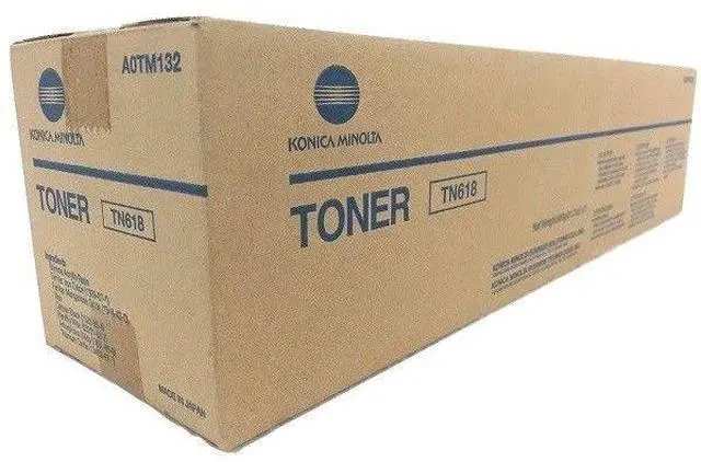 Alt view image 3 of 8 - Konica-Minolta TN618 OEM Toner: Black A0TM132