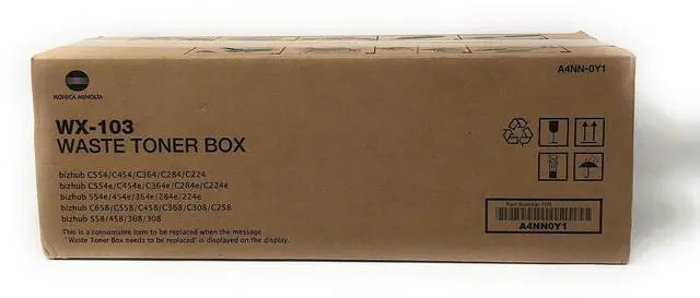 Alt view image 4 of 8 - Konica Minolta WX-103 Waste Toner Unit (a4nnwy3)