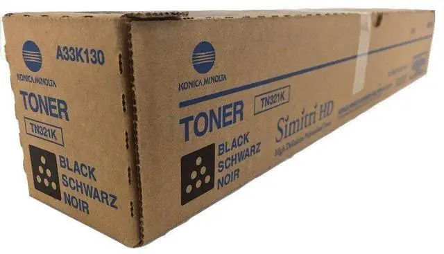 Alt view image 2 of 2 - Konica Minolta A33K130 Black Toner Cartridge