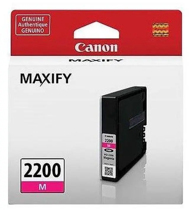 Alt view image 6 of 16 - Canon PGI-2200 Magenta Pigment Ink Tank #9305B001