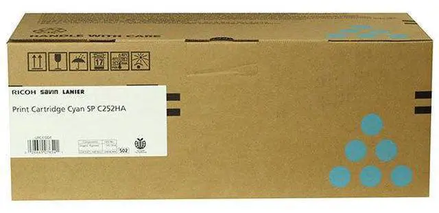 Alt view image 8 of 17 - SP C252HA CYAN PRINT CARTRIDGE