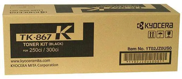 Alt view image 4 of 11 - Kyocera Copystar TK867K Toner Cartridge Black