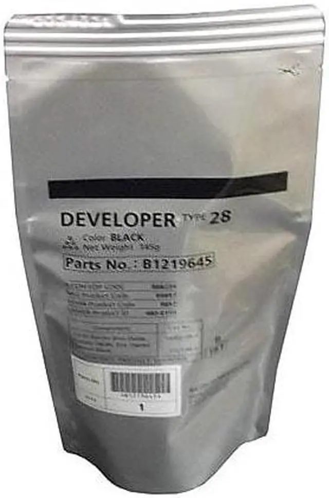 Alt view image 2 of 4 - Black Developer For The Ricoh Aficio 2015 2016 2016spf 2018 2018d 2020 2020d 202