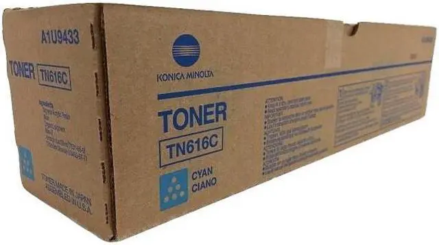 Alt view image 2 of 5 - Konica Minolta KNMTN616C C7000 - A1U9433 BizHub 1 High Cyan Toner Cartridge