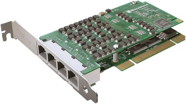 Main image of Sangoma A108DE Octal (8-Port) T1/E1/J1 PCI-E Card w/Echo Cancellation