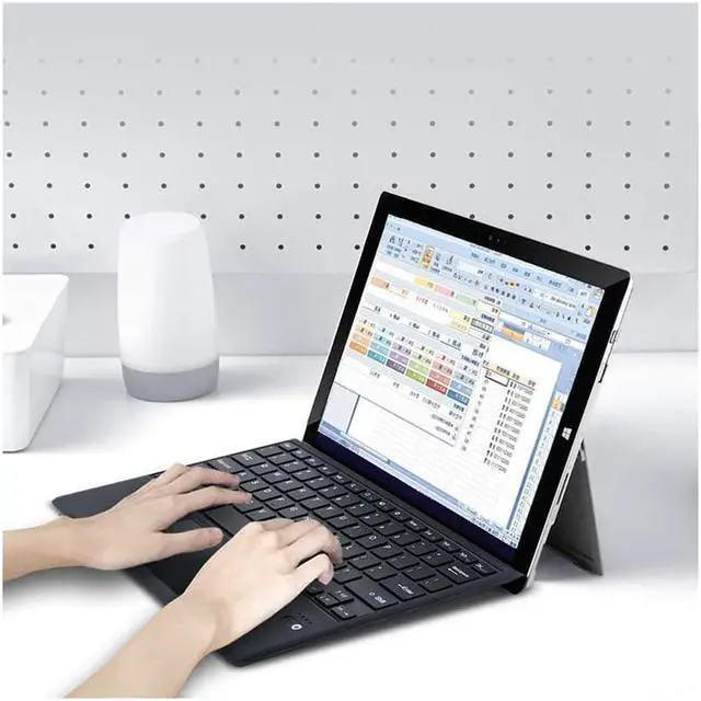 Alt view image 6 of 7 - Detachable Wireless Type Keyboard Bluetooth Trackpad Keyboard Type Cover for Microsoft Surface Pro 7 / Surface Pro 6 / Surface Pro 5 2017 / Surface Pro 4 / Surface Pro 3 2014 Keyboard Case