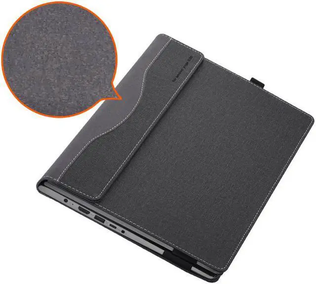 Alt view image 7 of 7 - Case For MateBook X Pro 13.9 inch 2020 Protective Tablet Cover Notebook Skin Sleeve with Pen Holder for HuaWei MateBook X Pro 13.9" 2020
