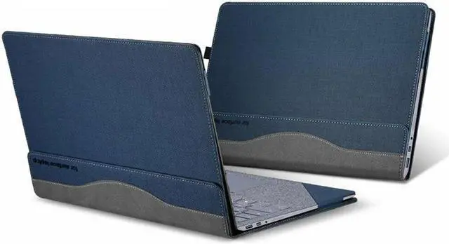 Main image of Surface Laptop 3 Case PU Leather Detachable Protective Cover for Microsoft Surface Laptop 3 Laptop 2 laptop 1 13.5 Inch