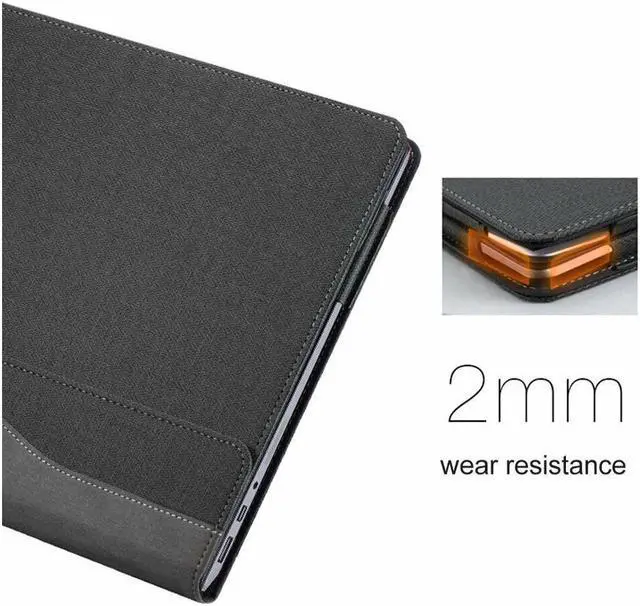 Alt view image 5 of 7 - Surface Laptop 3 Case PU Leather Detachable Protective Cover for Microsoft Surface Laptop 3 Laptop 2 laptop 1 13.5 Inch