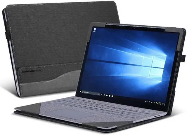 Alt view image 3 of 7 - Surface Laptop 3 Case PU Leather Detachable Protective Cover for Microsoft Surface Laptop 3 Laptop 2 laptop 1 13.5 Inch