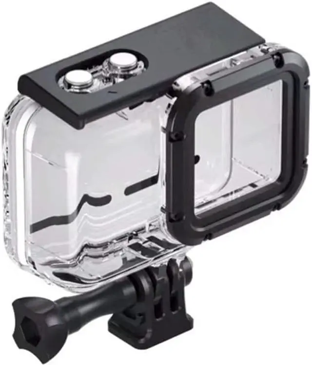Alt view image 2 of 6 - Waterproof Housing Case for Insta360 ONE R 4K Wide Angle Mod Underwater Diving Protective Shell 60M / 196FT with Bracket Accessories