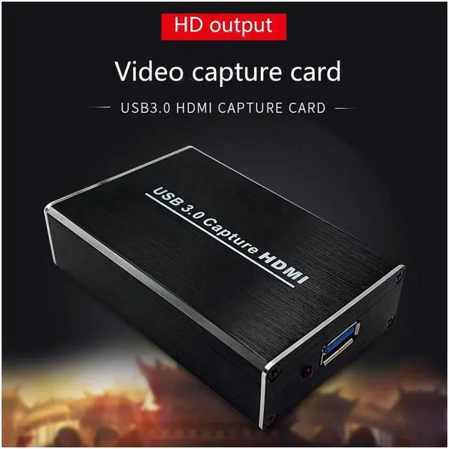 Alt view image 2 of 7 - WERLEO HDMI Capture HDMI to USB 3.0 Full HD 1080P Live Video Capture Game Capture Recording Box HDMI USB 3.0 Adapter Video and Audio Grabber for Windows Mac OS and Linus