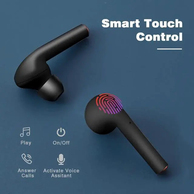 Alt view image 5 of 7 - Wireless Earbuds Werleo Bluetooth 5.0 Earbuds Headphones True Wireless Stereo Earphones with 30Hrs Playtime Hi-Fi Sound Bluetooth Headset with Charging Case One-Step Pairing