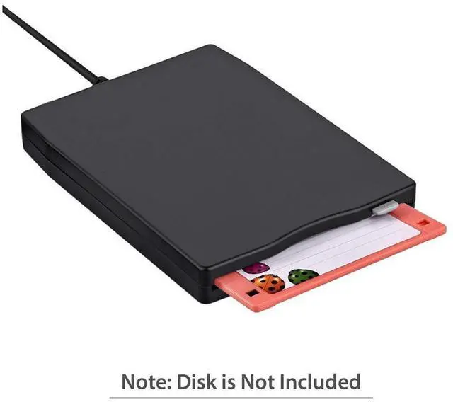 Alt view image 2 of 7 - 3.5" USB External FDD Floppy Disk Drive Portable 1.44 MB 2HD for PC Windows 98/ME/2000/XP/Vista/Windows 7/8/10,for Mac