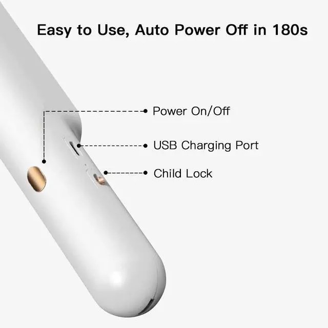 Alt view image 6 of 7 - UV Light Sanitizer New Ultraviolet Portable Disinfection Lamp Sterilizer Wand Handheld Efficient Professional Disinfector for Hotel, Wardrobe, Toilet, Office