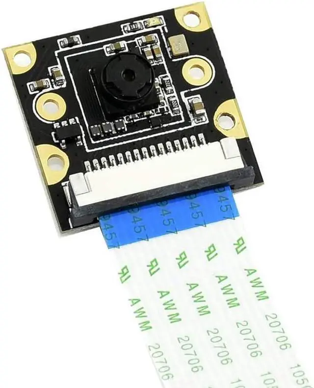 Alt view image 3 of 7 - Compatible with NVIDIA Jetson Nano Camera IMX219-77IR 8-Megapixels Infrared Night Vision IR Camera Module 3280 × 2464 Resolution with IMX219 Sensor Suit for AI Projects
