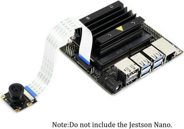 Alt view image 7 of 7 - IMX219-160IR Camera Compatible with NVIDIA Jetson Nano Developer Kit 8MP Infrared Night Vision IR Camera 160 Degree Wide Angle of View with IMX219 Sensor