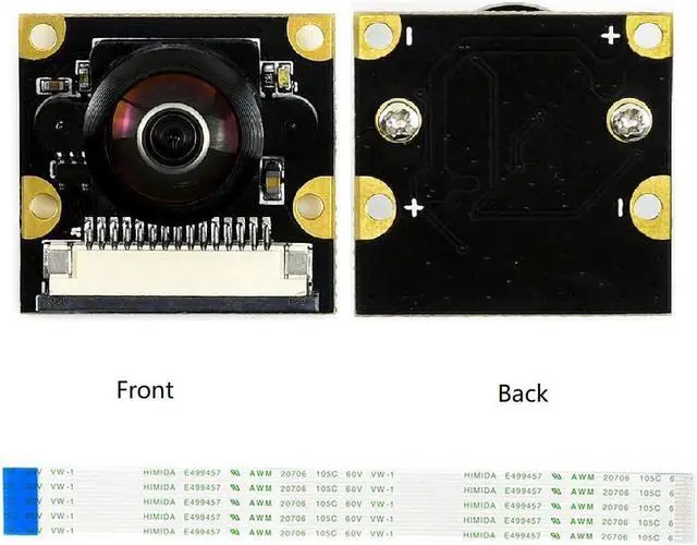 Alt view image 4 of 7 - IMX219-200 Camera for Jetson Nano Developer Kit 8MP Camera Module with IMX219 Sensor 3280 × 2464 Resolution 200 Degree Wide Angle of View Suits for AI Projects