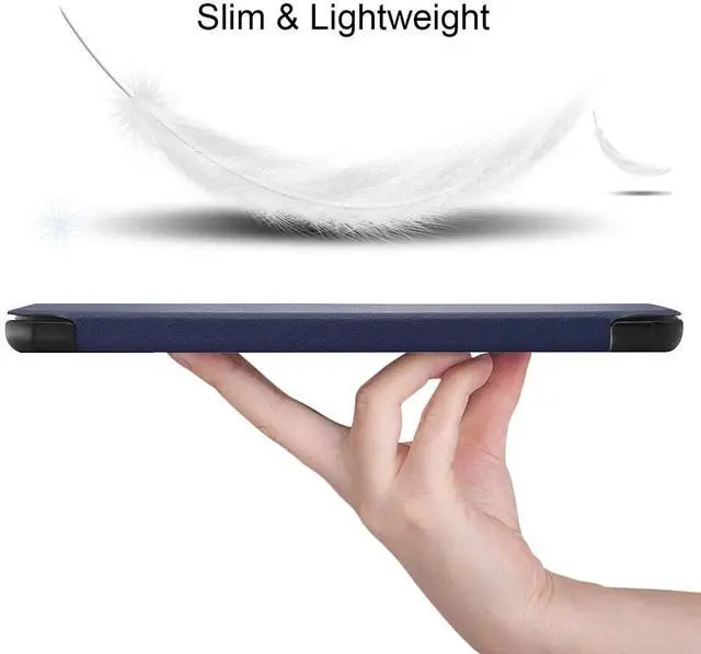 Alt view image 4 of 7 - Case Compatible with Lenovo Tab M7 TB-7305F 7" Tablet, Slim Lightweight Smart Shell Stand Cover Case Fit Lenovo Tab M7 TB-7305F (7")/Tab M7 (2nd Gen), Not Fit Other Models - Black
