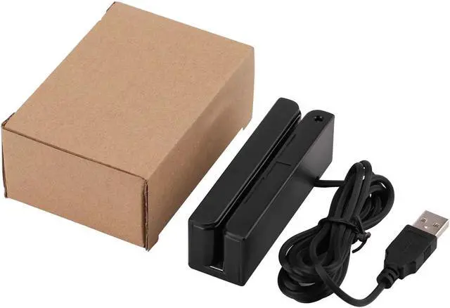 Alt view image 7 of 7 - MSR90 USB Swipe Magnetic Credit Card Reader 3 Tracks Mini Smart Card Reader MSR605 MSR606