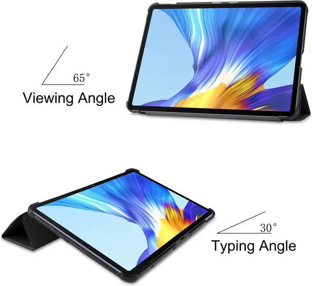 Alt view image 6 of 7 - Case for Huawei Honor V6 10.4 Inch 2020 Release (KRJ-W09) Smart Ultra Slim Leather Multi-Angle Viewing Stand Case with Auto Wake/Sleep for Huawei Honor V6 10.4" Tablet 2020