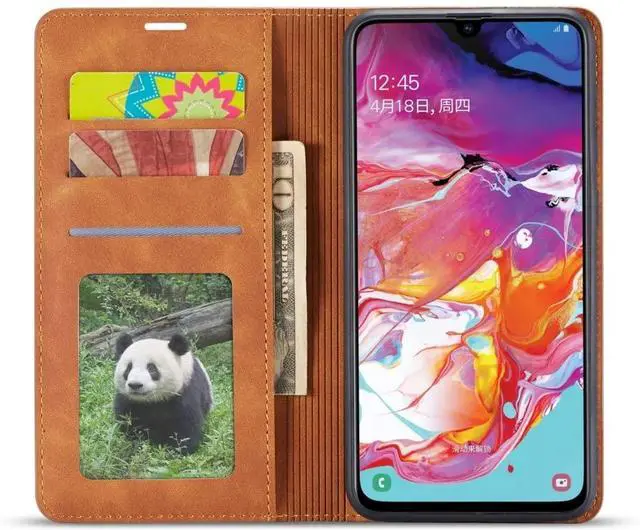 Alt view image 4 of 6 - Samsung Galaxy M10 Case Galaxy A10 Phone Leather Cover (Not Fit A10E) with Holder & Card Slots & Wallet  for Samsung Galaxy A10 6.2"