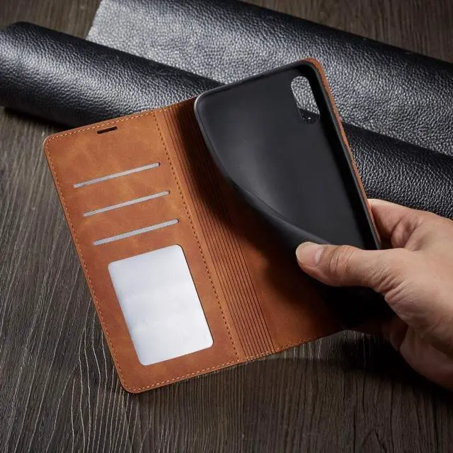 Alt view image 6 of 6 - Samsung Galaxy M10 Case Galaxy A10 Phone Leather Cover (Not Fit A10E) with Holder & Card Slots & Wallet  for Samsung Galaxy A10 6.2"