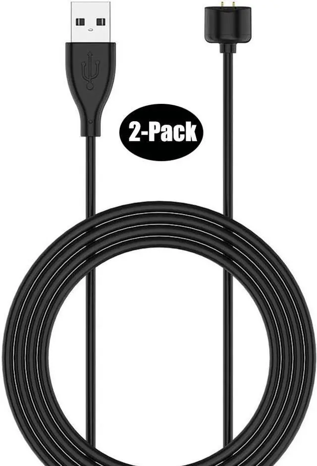 Main image of 2-Pack Replacement Charging Cable for Xiaomi Mi Band 5 USB Charging Charger Adapter