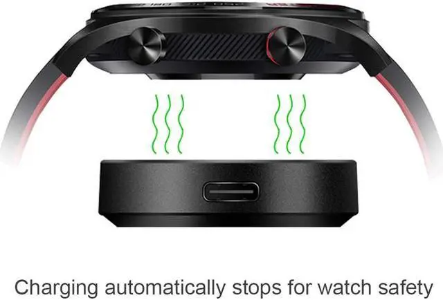 Alt view image 3 of 6 - Watch Charger for Huawei Watch GT / GT 2 / GT 2e Charger with USB Cable Charger Stand Charging Dock Station for Huawei Watch GT / GT2 / GT2e